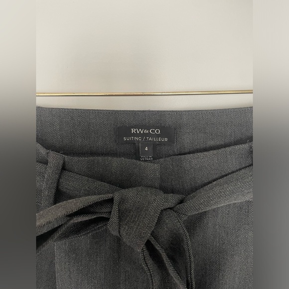 Herringbone dress pants - size 4 - Picture 3 of 3